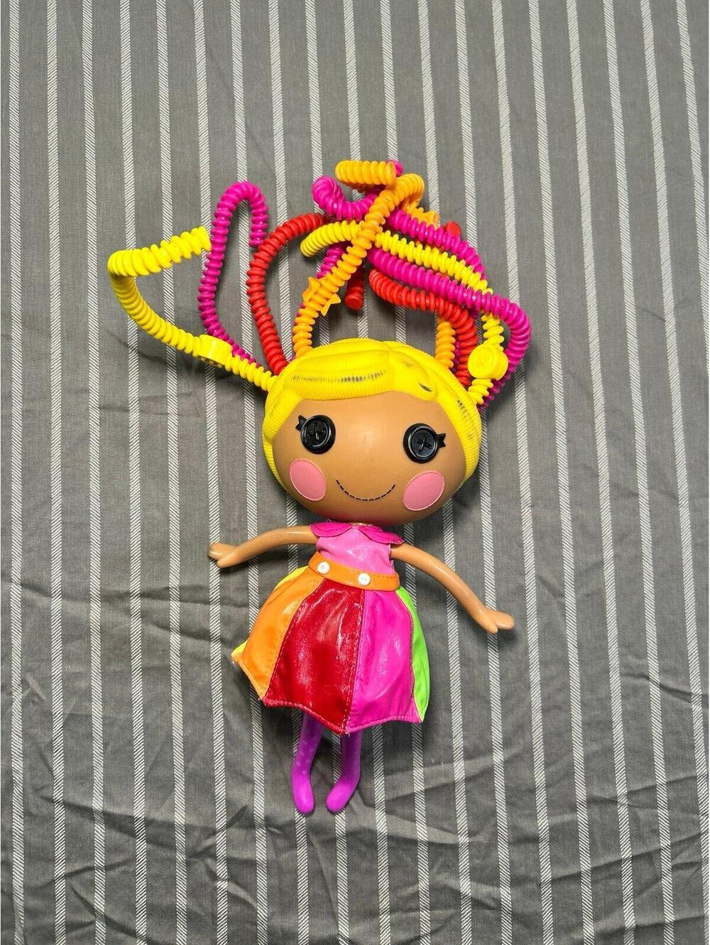Lalaloopsy April Sunsplash Silly Hair Doll 2009 04-03 Rainbow Clothes 13"